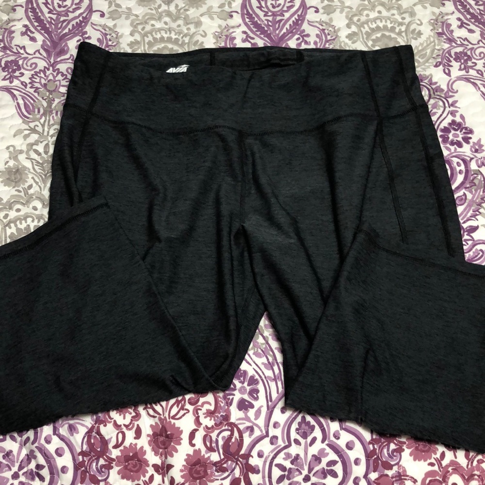 Dark Grey Workout Capris